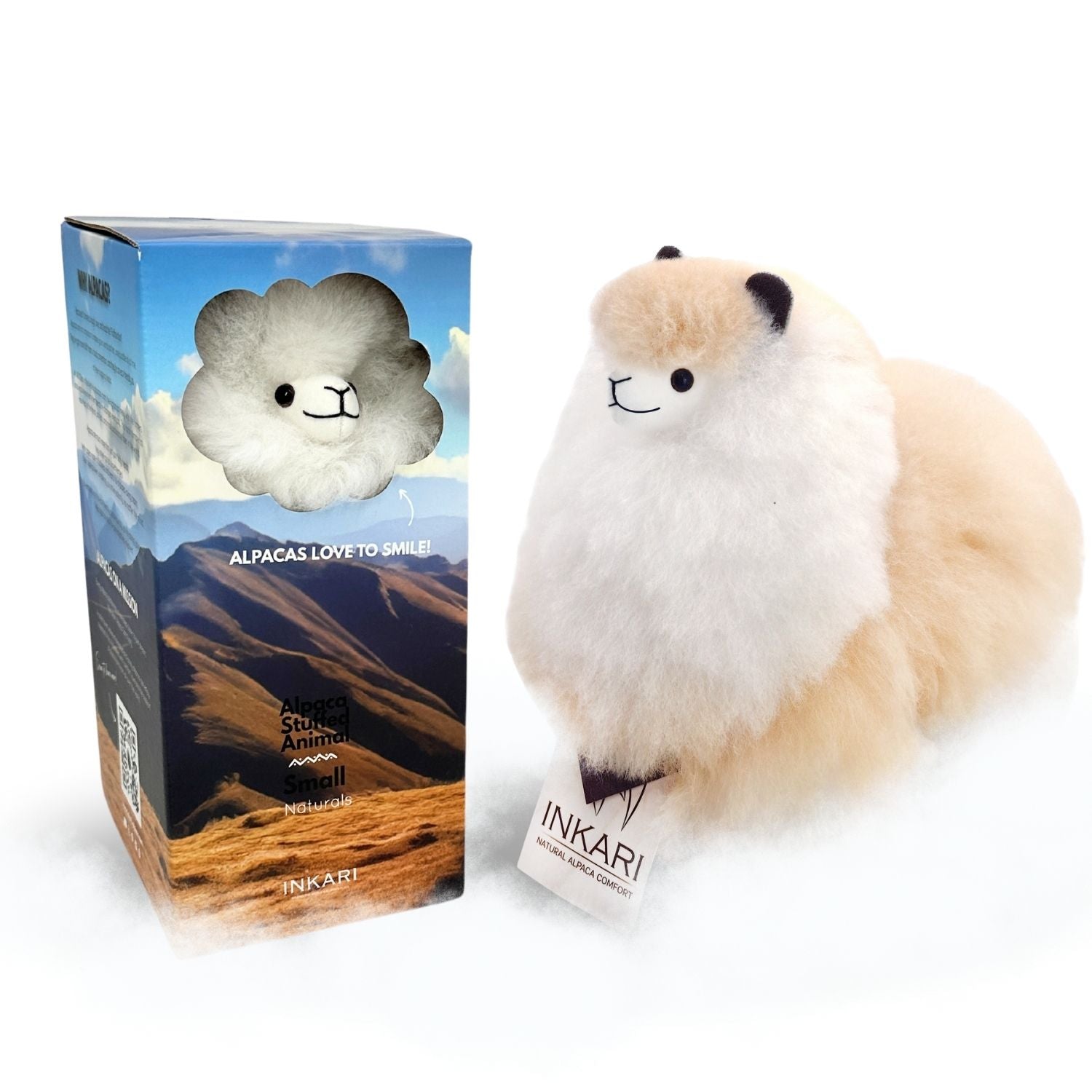 Alpaca Small, Vanilla - H23 cm